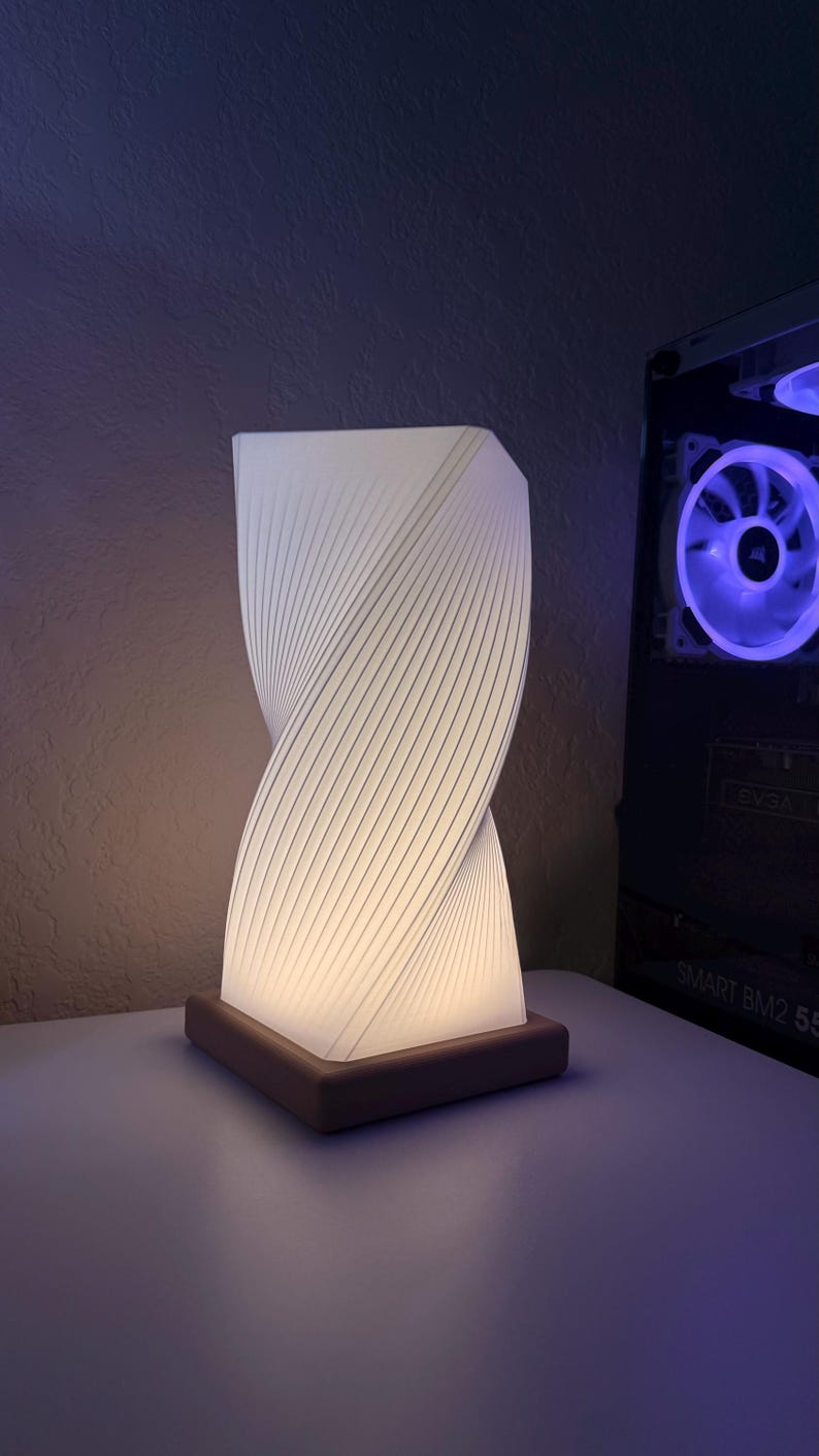 Elica – Lampada da tavolo a spirale, foto 4