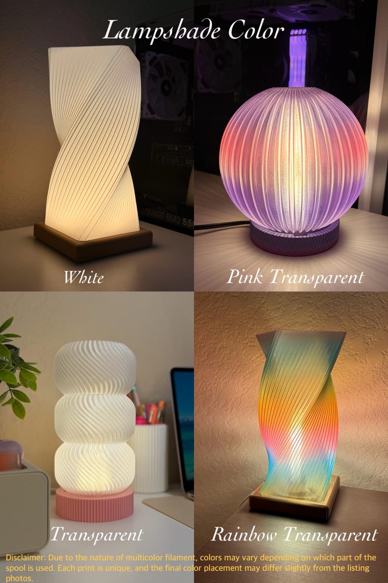 Elica – Lampada da tavolo a spirale, foto 5