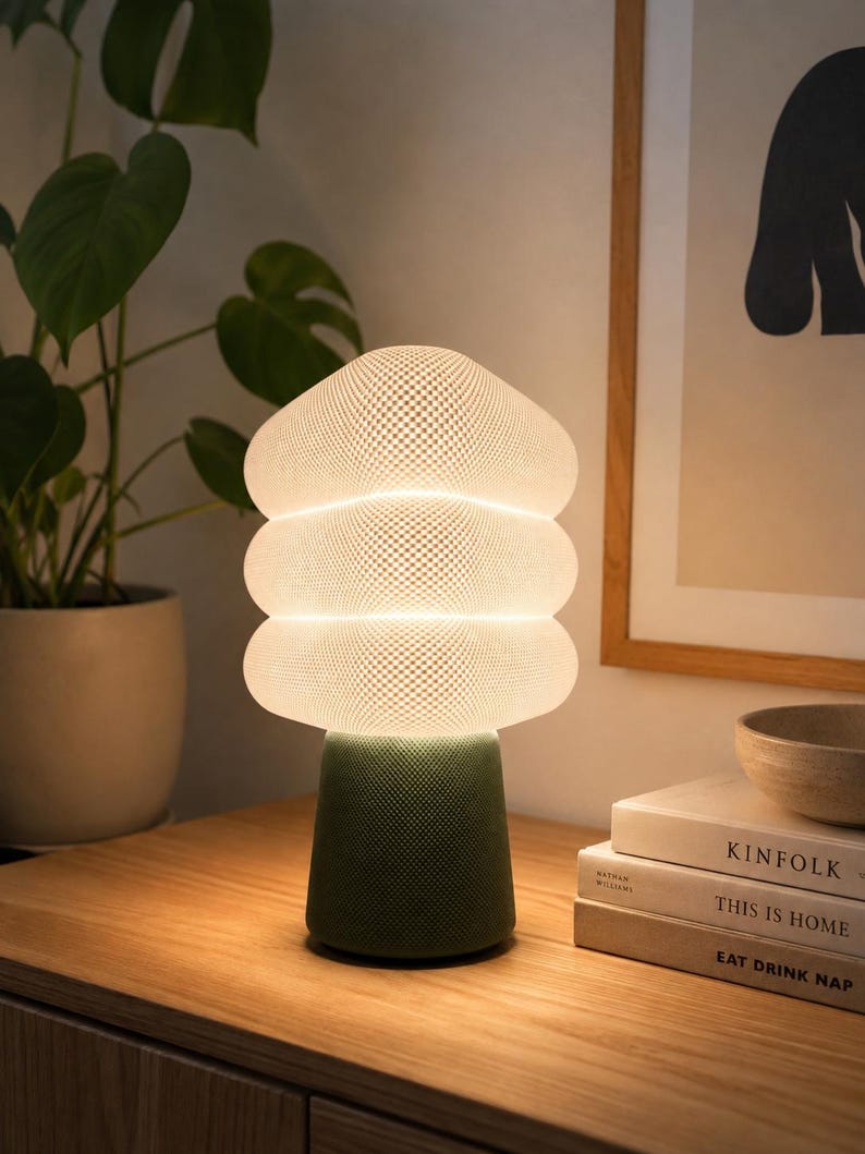 Lampada da tavolo a fungo Intedeco – foto 1