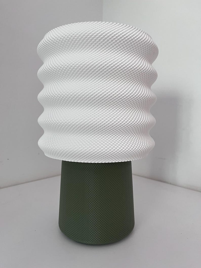 Plissé – Lampada da tavolo in stampa 3D, foto 5