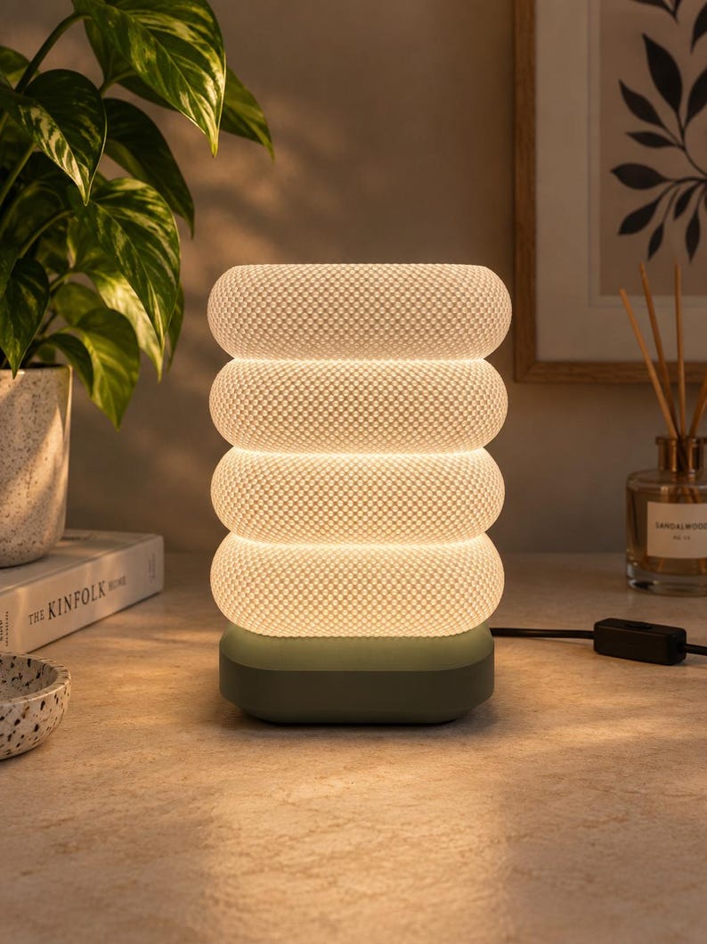Ritmo – Lampada da tavolo in stampa 3D, foto 1