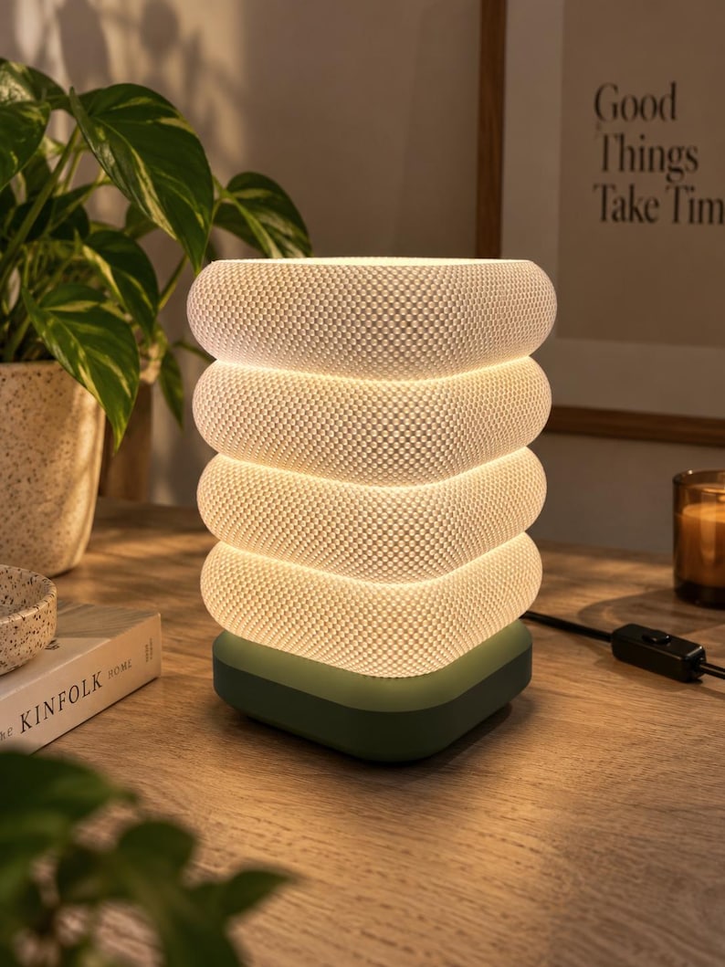 Ritmo – Lampada da tavolo in stampa 3D, foto 2