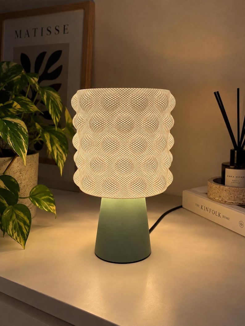 Trama – Lampada da tavolo in stampa 3D, foto 1